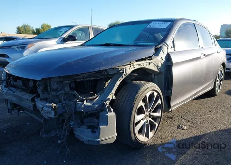 2015 Honda Accord Sport from USA, damaged, VIN 1HGCR2F54FA011007